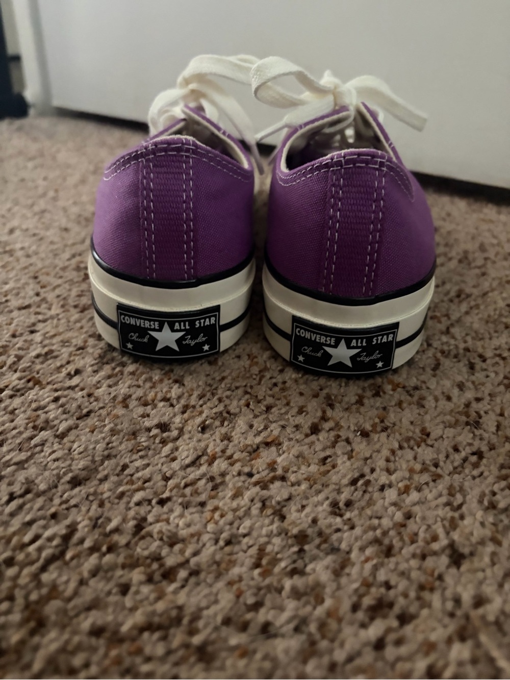Converse Purple Chuck Taylor’s - Picture 4 of 6